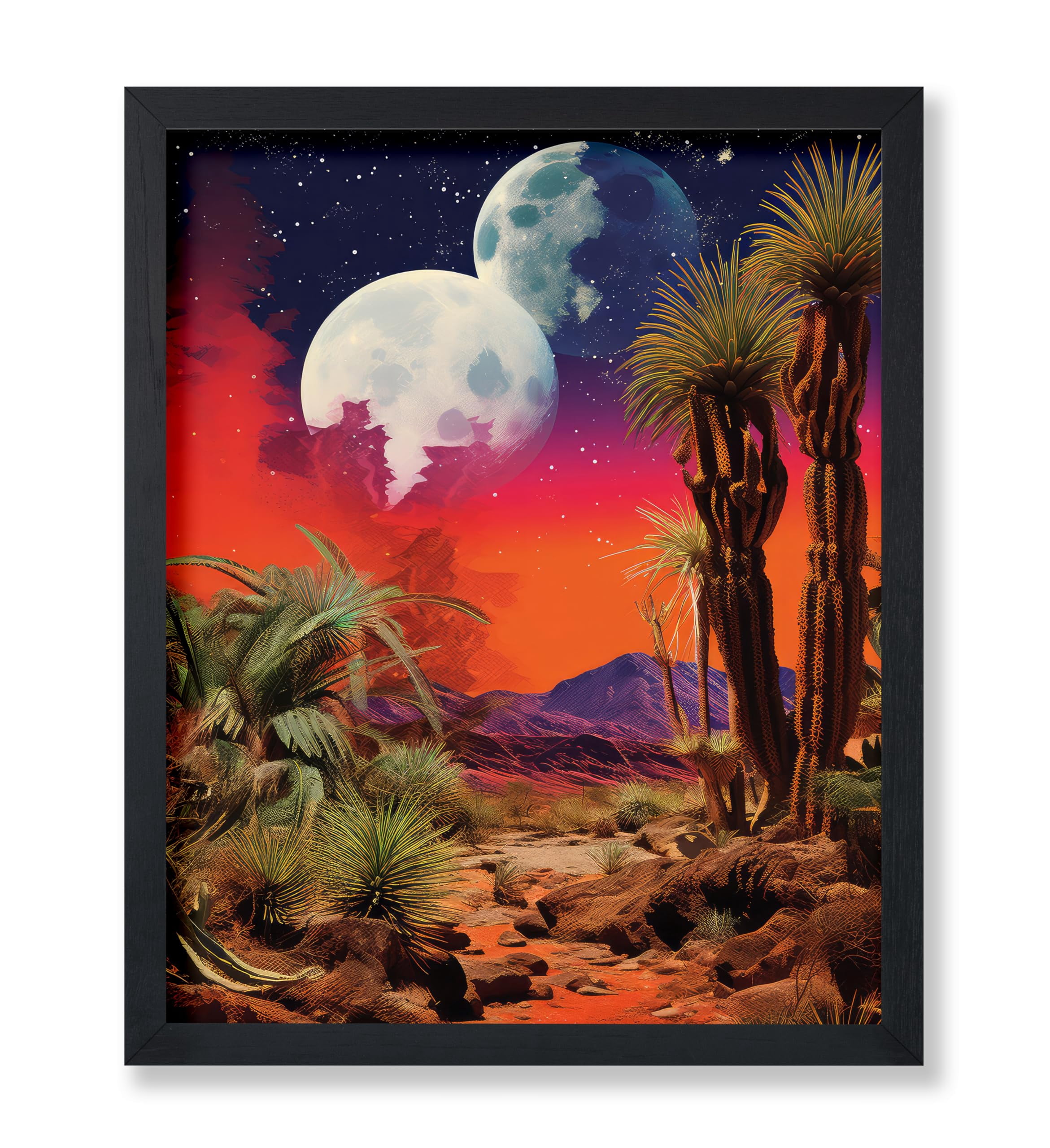 Poster Master Moon Poster Retro Desert