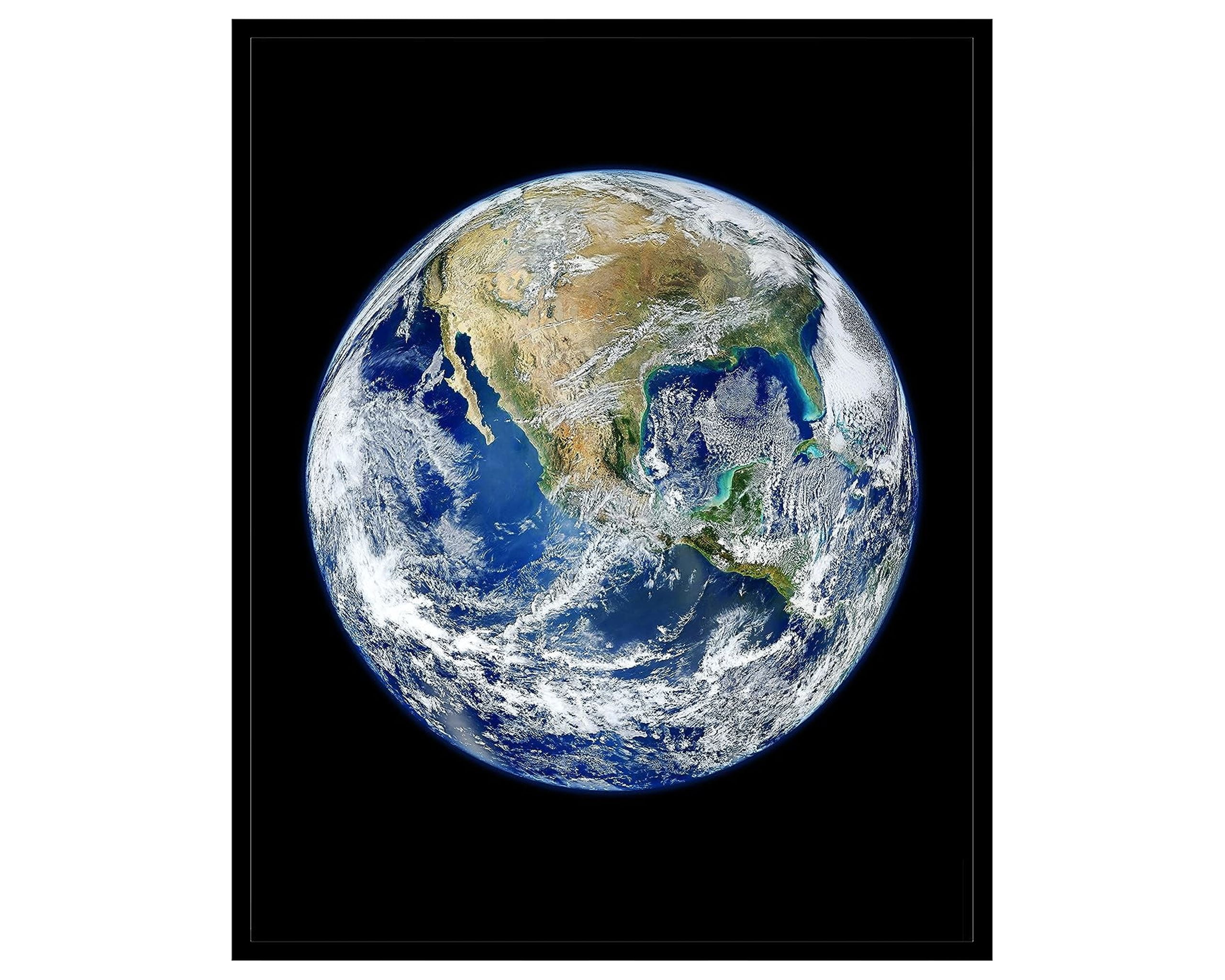 Poster Master NASA Earth Wall Poster Blue Marble Outer Space