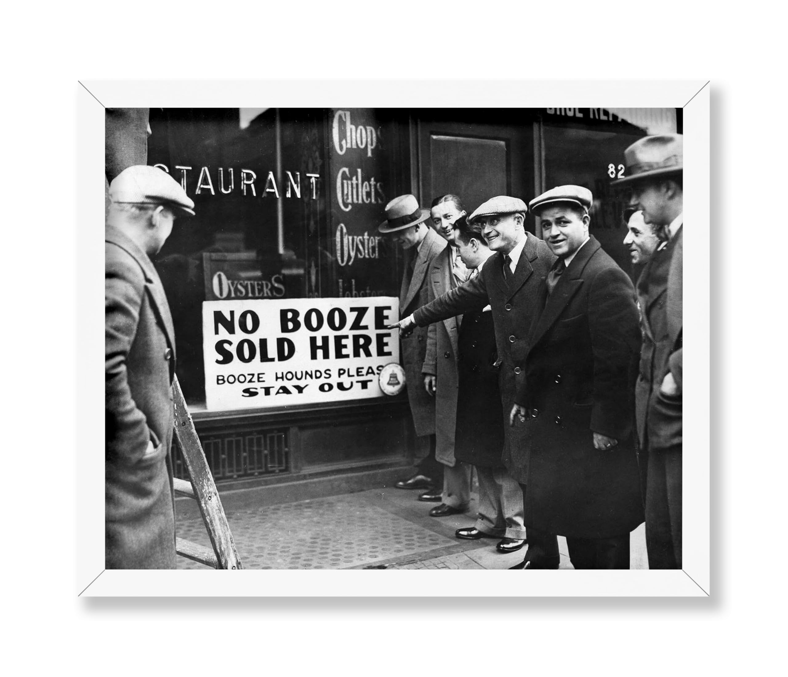 Poster Master No Booze Sold Here Poster Prohibition Print Alcohol