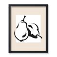 thumbnail image 1 of Poster Master Pears Poster - Retro Pear Silhouette Print - Fruit Art - Line Art - Sketch Art - Chic Boho Art - Abstract Art - Minimal Art - Kitchen or Dining Room Wall Decor, 11x14 Black Framed, 1 of 4