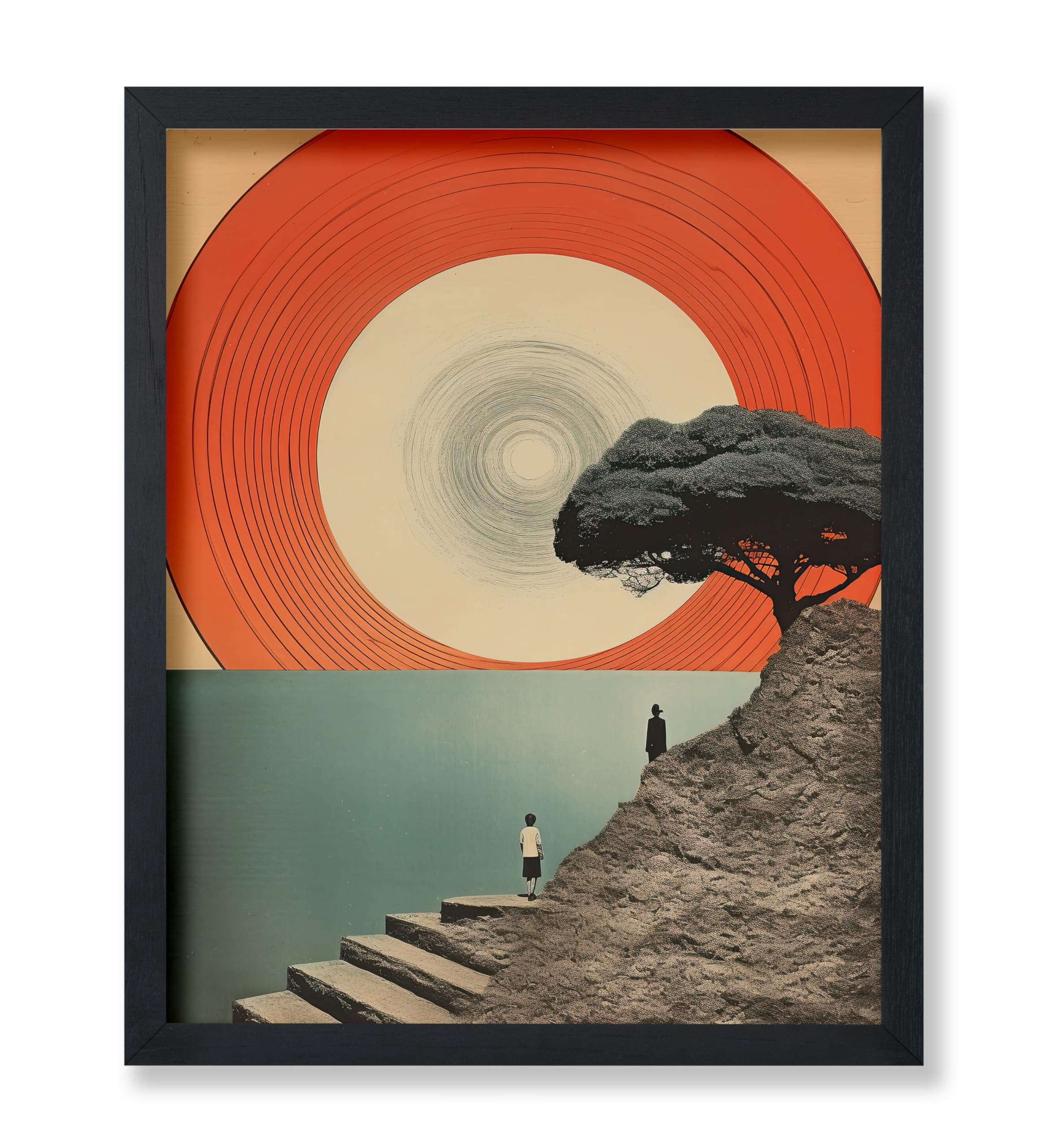 Poster Master Psychedelic Poster - Trippy Landscape Print - Weird ...
