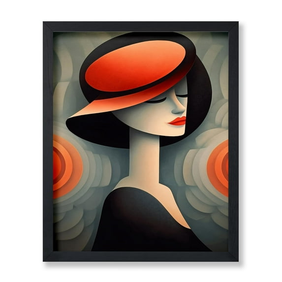 Poster Master Sophisticated Lady Poster - Portrait Print - Trendy Art - Modern Art - Minimal Art - Gift for Men & Women Lover - Chic Decor for Bedroom, Living Room or Office - 8x10 UNFRAMED