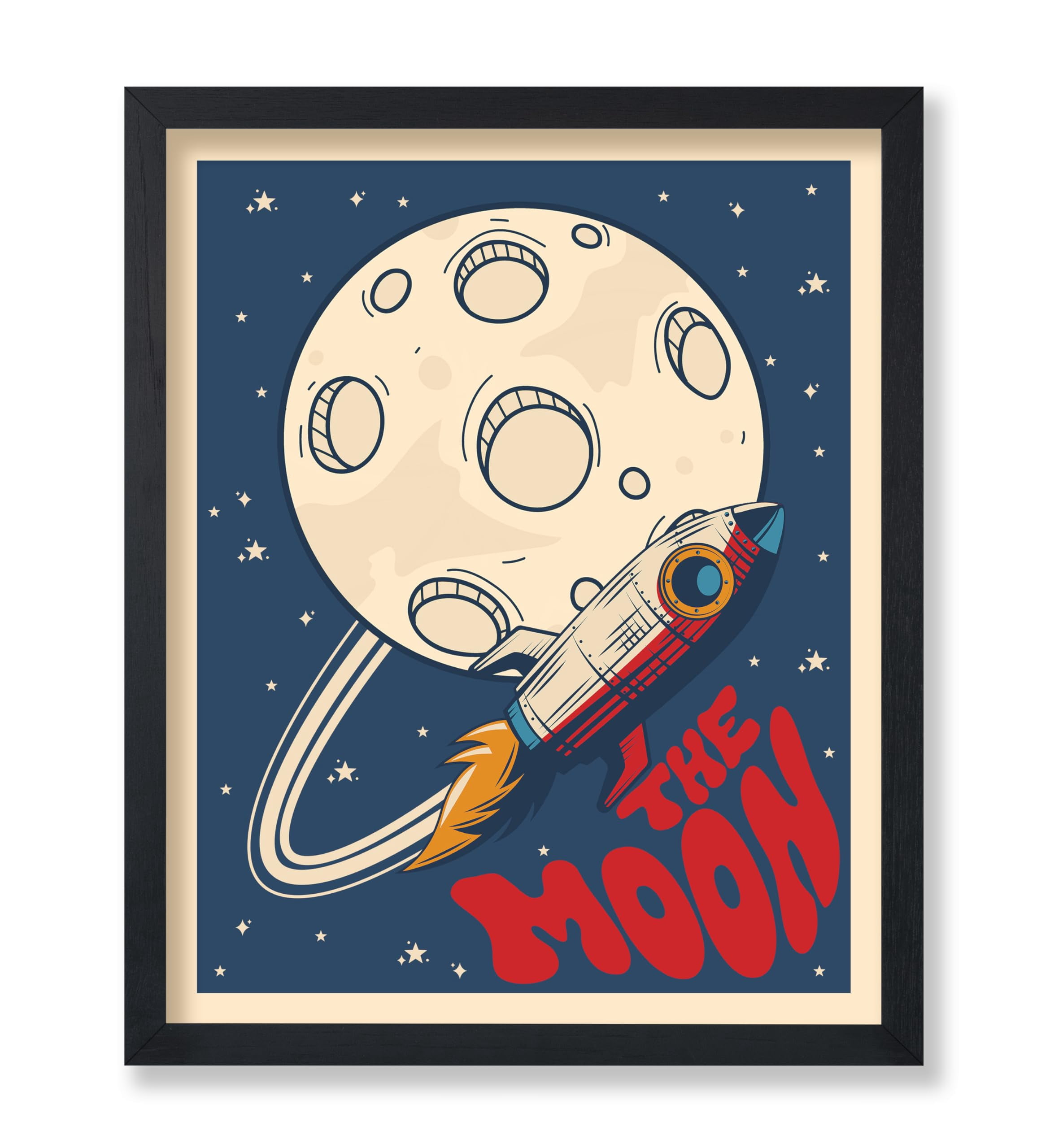 Next to the Moon Art Print main image 0