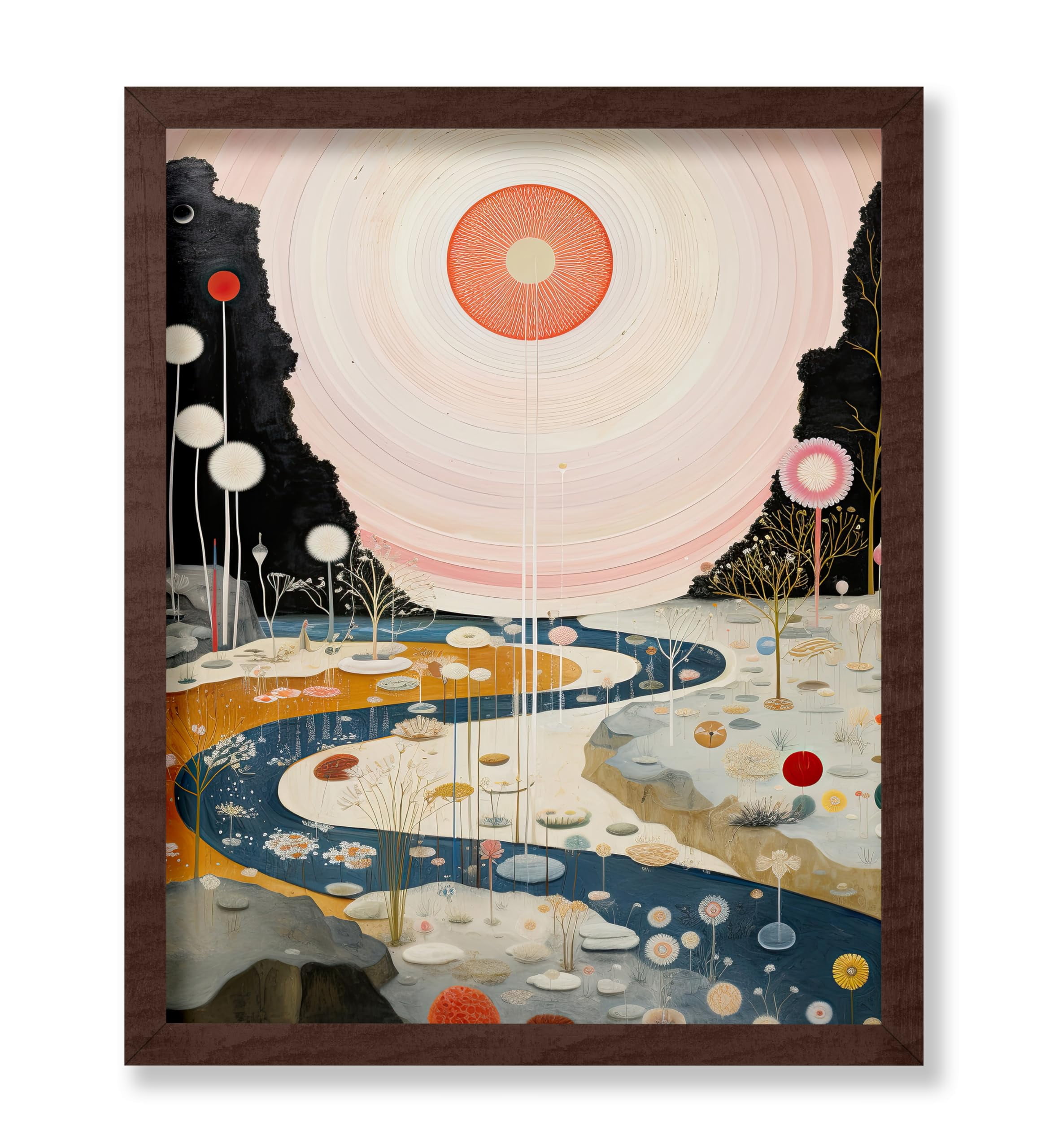 Poster Master Trippy Eye Poster - Psychedelic Print - Weird Landscape ...