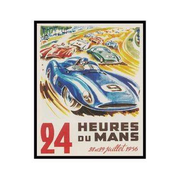 Affiche 39ème Grand Prix De Monaco - Poster Rétro F1, Plusieurs Tailles, Reproduction Sous Licence