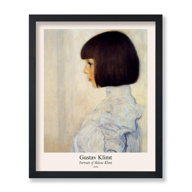 Poster Master Vintage Gustav Klimt Poster Retro Portrait of Helen