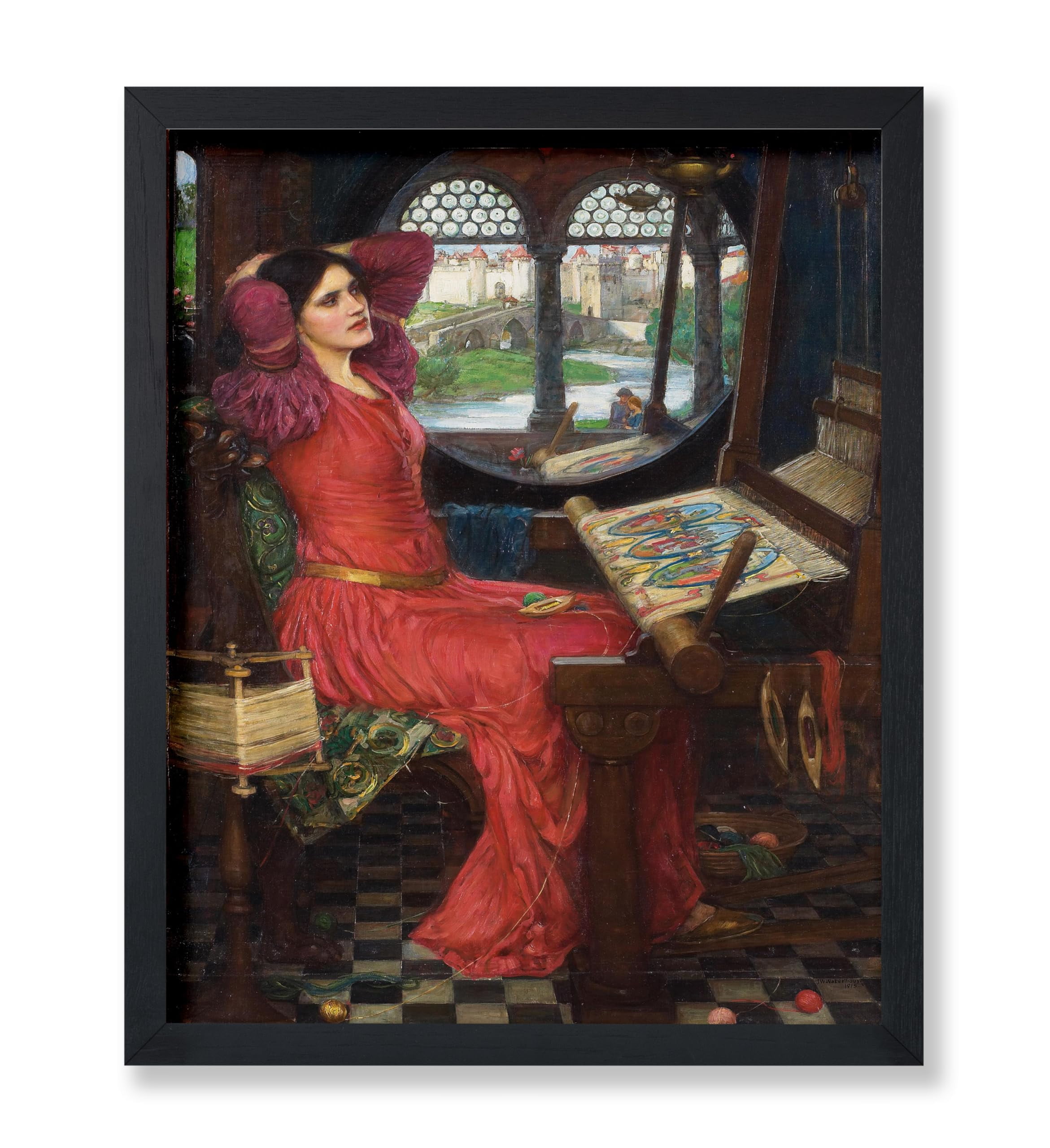 Poster Master Vintage John William Waterhouse Poster - I am Half Sick ...