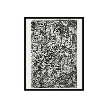 Poster Master Vintage Paul Klee Poster - Retro Small World Painting Print - Expressionism Art - Minimal Gift for Him, Her, Men, Women - Abstract Wall Decor for Home, Office - 8x10 UNFRAMED Wall Art