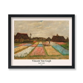 Vintage 1989 Van Gogh “Wheat Fields with Reaper” Art Museum Impressionism Exhibition Poster Vintage 1989 Van Gogh “Wheat Fields with Reaper” Art Museum Impressionism Exhibition Poster