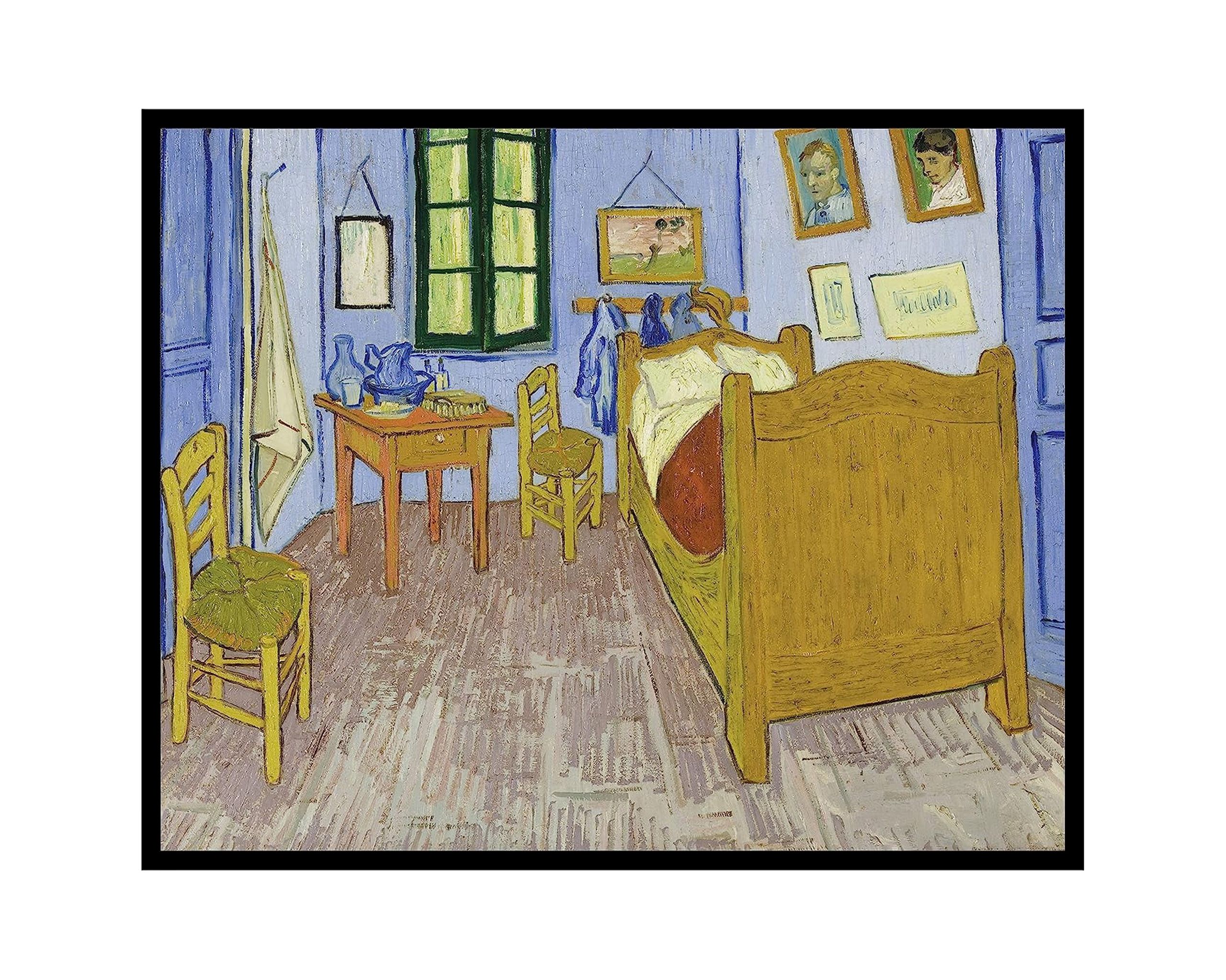 Van Gogh 'The Bedroom' Kunstdruck – 30,5x40,6 Cm, Hochwertiges Poster Für Die Wand