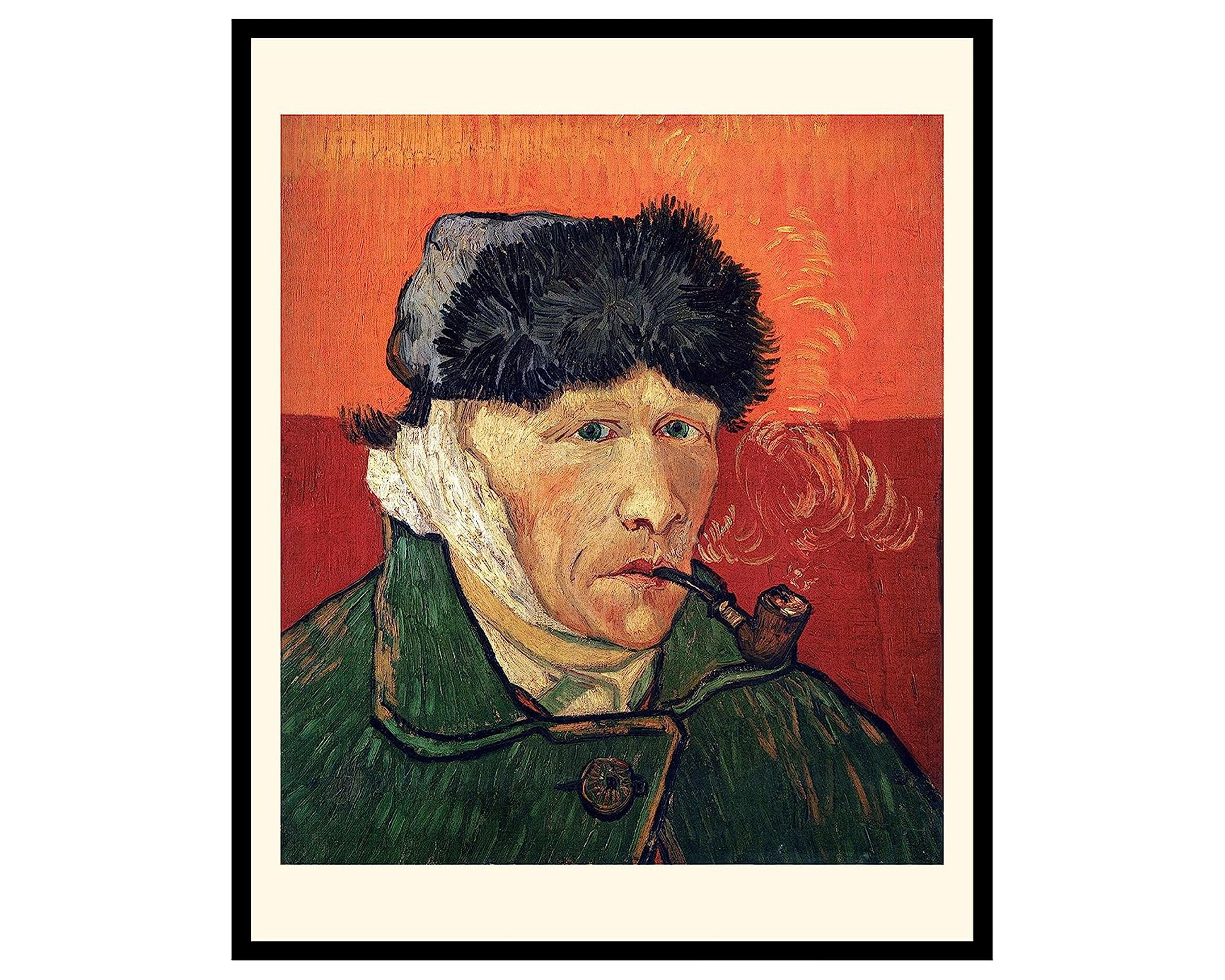 Self-Portrait with Bandaged Ear - The Courtauld