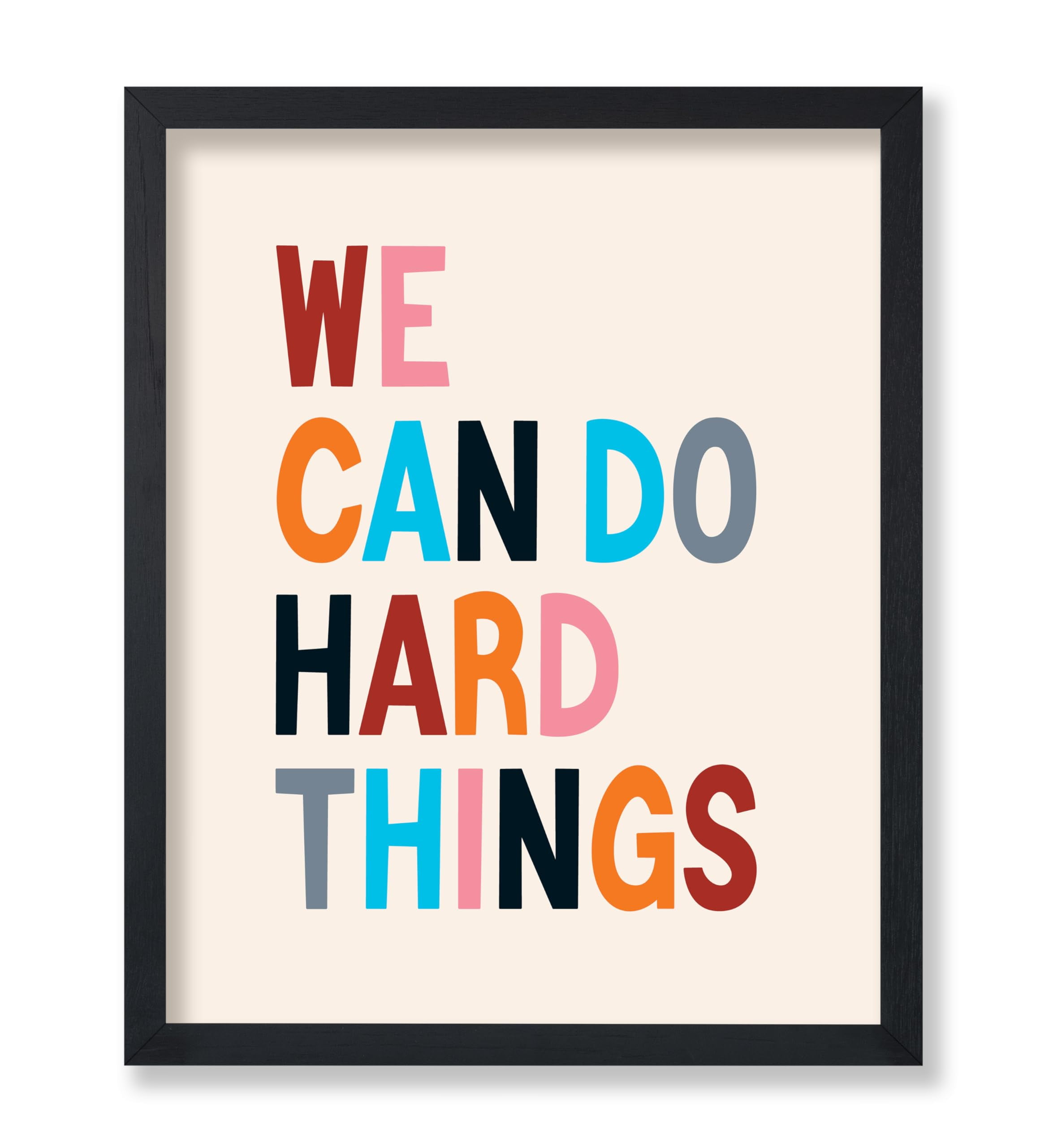 Poster Master We Can Do Hard Things Poster - Motivational Print ...