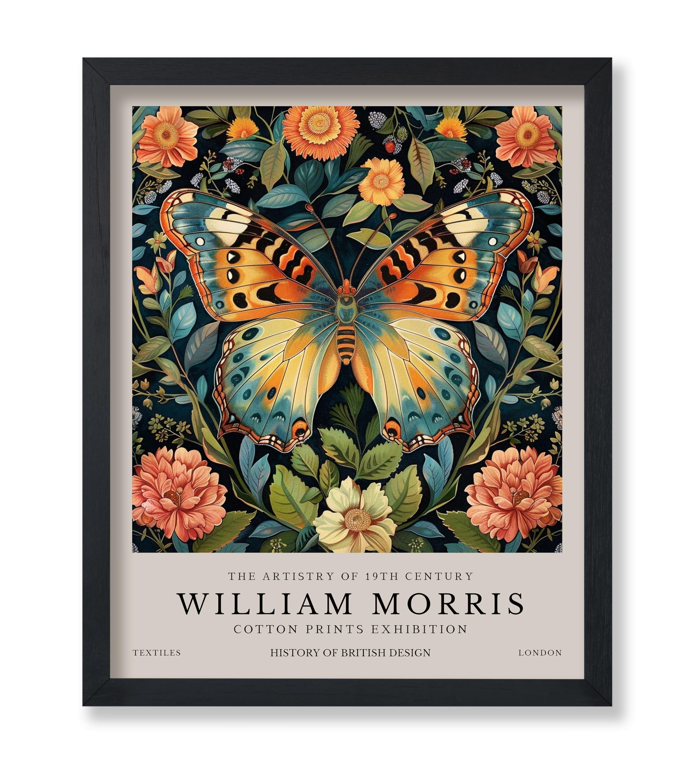 Customer reviews for Poster Master William Morris Poster - Butterfly ...