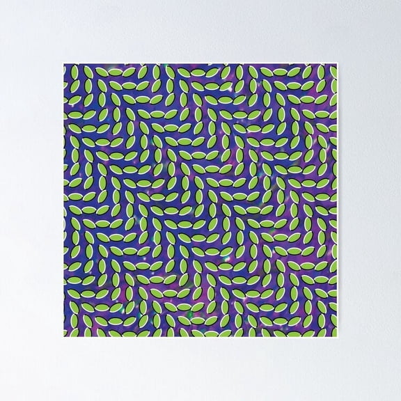 Poster Merriweather Post Pavilion Animal Collective Design - No Framed, Vintage Wall Art, Trendy Retro Print, Positive Quote Poster, Room Decor, Wall Art, 8x12