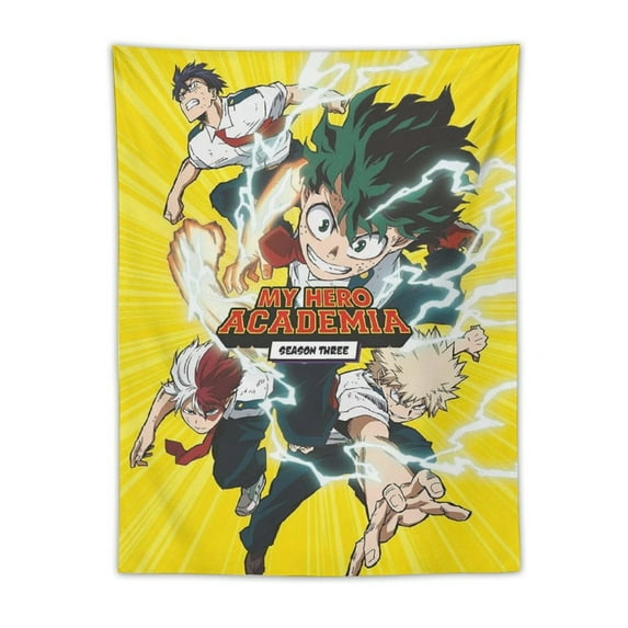 Poster My Hero Academia Tapestry Luxury Wall Hanging Tapestries Decoration For Living Room Bedroom Dormitory Mural Blanket Wall Art Tapestry