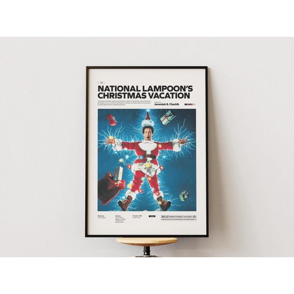 Poster National Lampoon’S Vacation Poster, Chevy Chase Poster, Film Poster, Gift Wall Art Idea 16X24, UNFRAMED