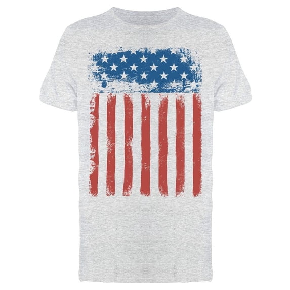 Poster Of American Flag Tee Men's -Image by Shutterstock