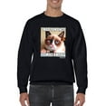 thumbnail image 1 of Poster Of Grumpy Cat  Sweatshirt Men -T-Line Designs, Male XX-Large, 1 of 4