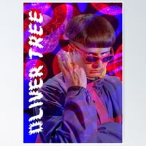Poster Oliver Tree - No Framed, Vintage Wall Art, Trendy Retro Print, Positive Quote Poster, Room Decor, Wall Art, 8x12