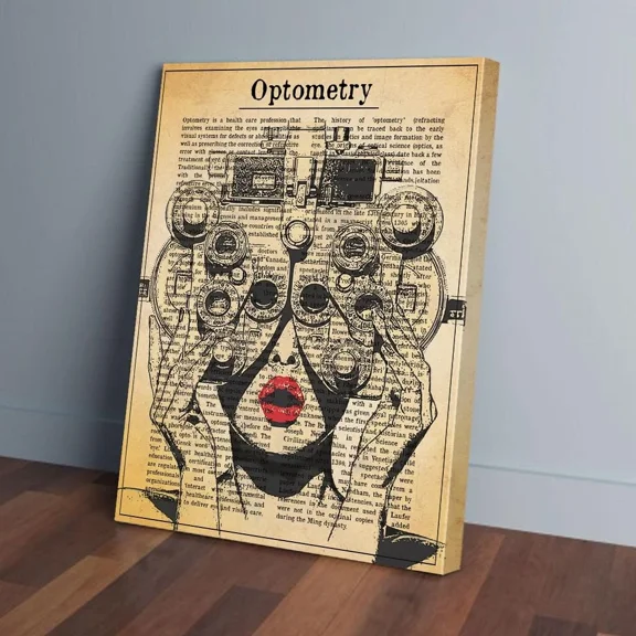 Poster Optometry Poster Prints Wall Art For Home Decor Or Office Great Gift Idea For Friends & Family