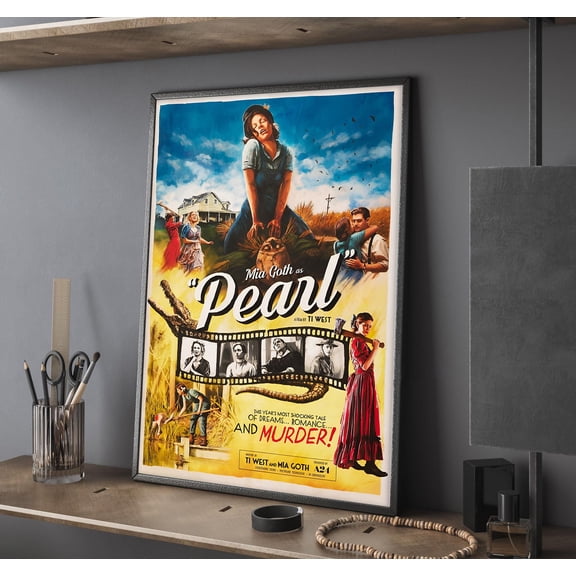 Poster Pearl Movie Poster, Wall Art, Home Decor, Perfect Gift, Unframed 24X36, UNFRAMED