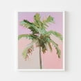 thumbnail image 1 of Poster Pink Palm Tree Painting | Tropical Coastal Summer Wall Art Print | Colorful Beach House Digital Download | Pastel Trendy Girly Printable - No Framed, Vintage Wall Art, Hot Trend!, 24x36, 1 of 2