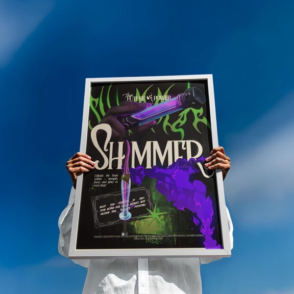 Poster Poster Print Fanart Arcane Shimmer, Poster Jinx Piltover Zaun, Illustration League Of Legends, Decoration Poster Arcane, Wallart Lol 8X12, UNFRAMED