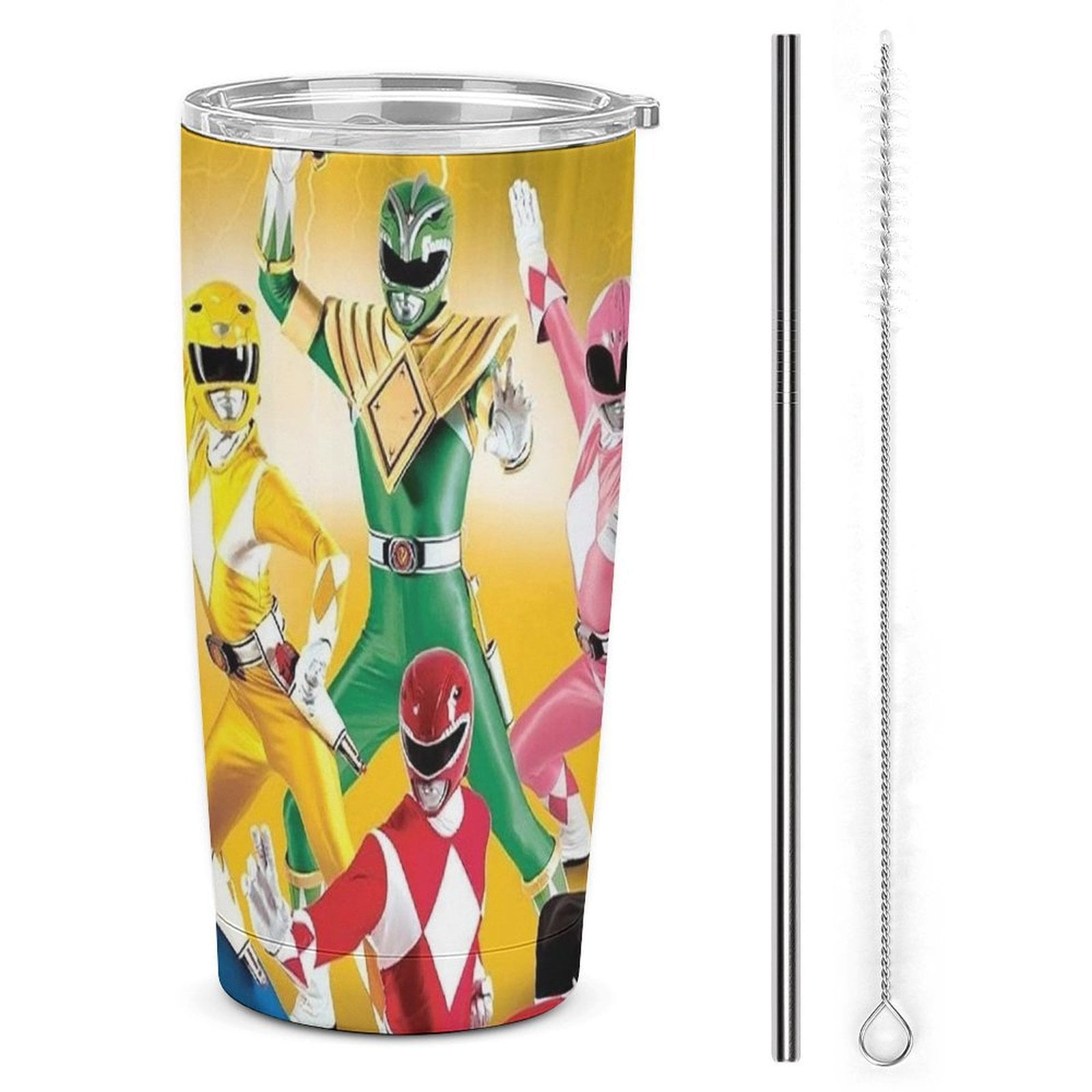 Poster Power Rangers Stainless Steel Car Cup Daily Thermal Vacuum ...