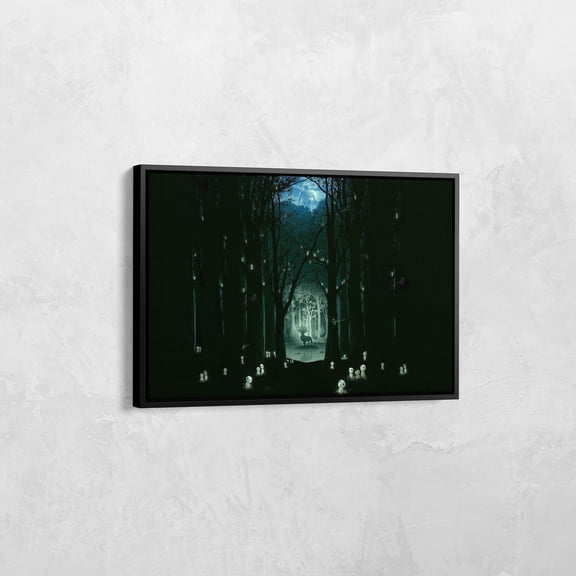 Poster Princess Mononoke Poster, Studio Ghibli Poster Wall Art, Japanese Anime Art, Anime Art Fan Gift, Studio Ghibli Poster, Anime Poster 8X12, UNFRAMED