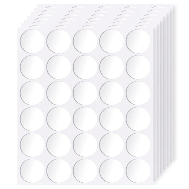 Double Sided Sticky Dots - Clear Round Mounting Putty - Sticky