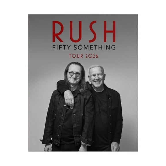 Poster Rush Poster_ Rush Tour 2026 PosterZEUS DECOR - 8X12, UNFRAMED