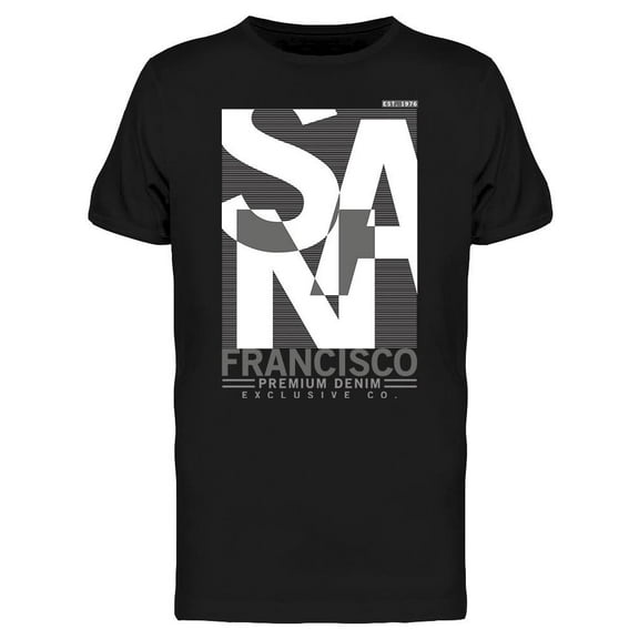 Poster: San Francisco T-Shirt Men -Image by Shutterstock, Male Large