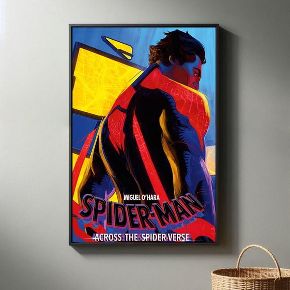 Poster Spider-Man Across The Spider-Verse Miguel O'Hara Posters Print 2024 Movie Poster | Modern Room Decorative Arts 8X12, UNFRAMED