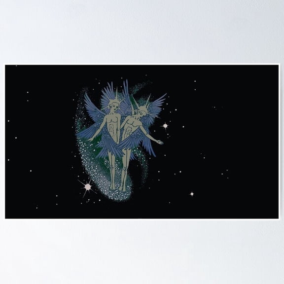 Poster Spirit They'Re Gone, Spirit They'Ve Vanished - No Framed, Vintage Wall Art, Trendy Retro Print, Positive Quote Poster, Room Decor, Wall Art, 8x12