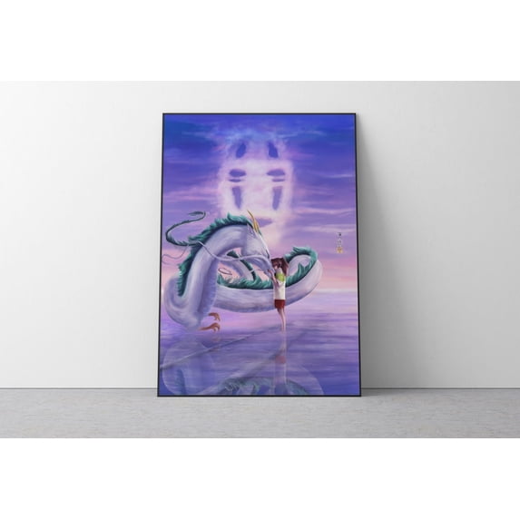 Poster Spirited Away Poster Studio Ghibli Home Decor Hayao Miyazaki ...
