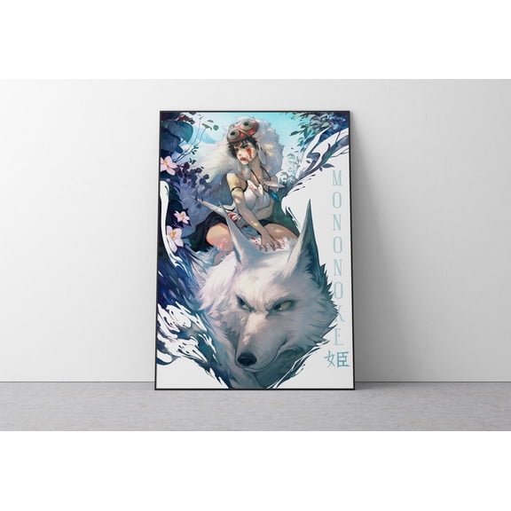 Poster Spirited Away Poster Studio Ghibli Home Decor Hayao Miyazaki Movie Poster Anime Wall Art Anime Studio Ghibli Print Japanese Movie Art 8X12, UNFRAMED