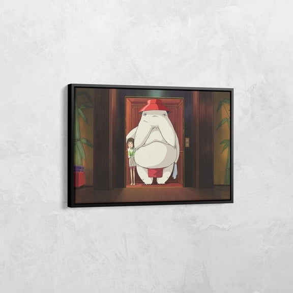 Poster Spirited Away Poster, Studio Ghibli Wall Art, Anime Poster, Japanese Anime Poster, Anime Fan Gift, Studio Ghibli Poster 8X12, UNFRAMED