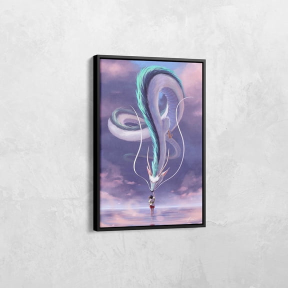 Poster Spirited Away Poster, Studio Ghibli Wall Art, Studio Ghibli Poster,Anime Poster, Japanese Anime Gift, Anime Poster, Japanese Art Gift 24X36, UNFRAMED