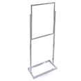thumbnail image 1 of Poster Stand on Wide Base in SILVER, 1 of 3