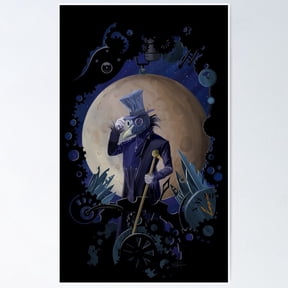 Poster Steampunk Crow Time Keeper Vintage Wall Arttrendy Retro Print Positive Quote Poster Room Decor Wall Art , Poster Print Only