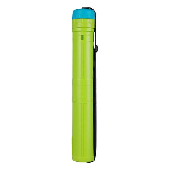 Poster Storage Tube with Strap, 17.3"-30"Extendable for Blueprints, Art work, Maps, Posters, Scroll Holder Case, Tube Multifunctional Adjustable Length Document Holder Drawing Tube,Green