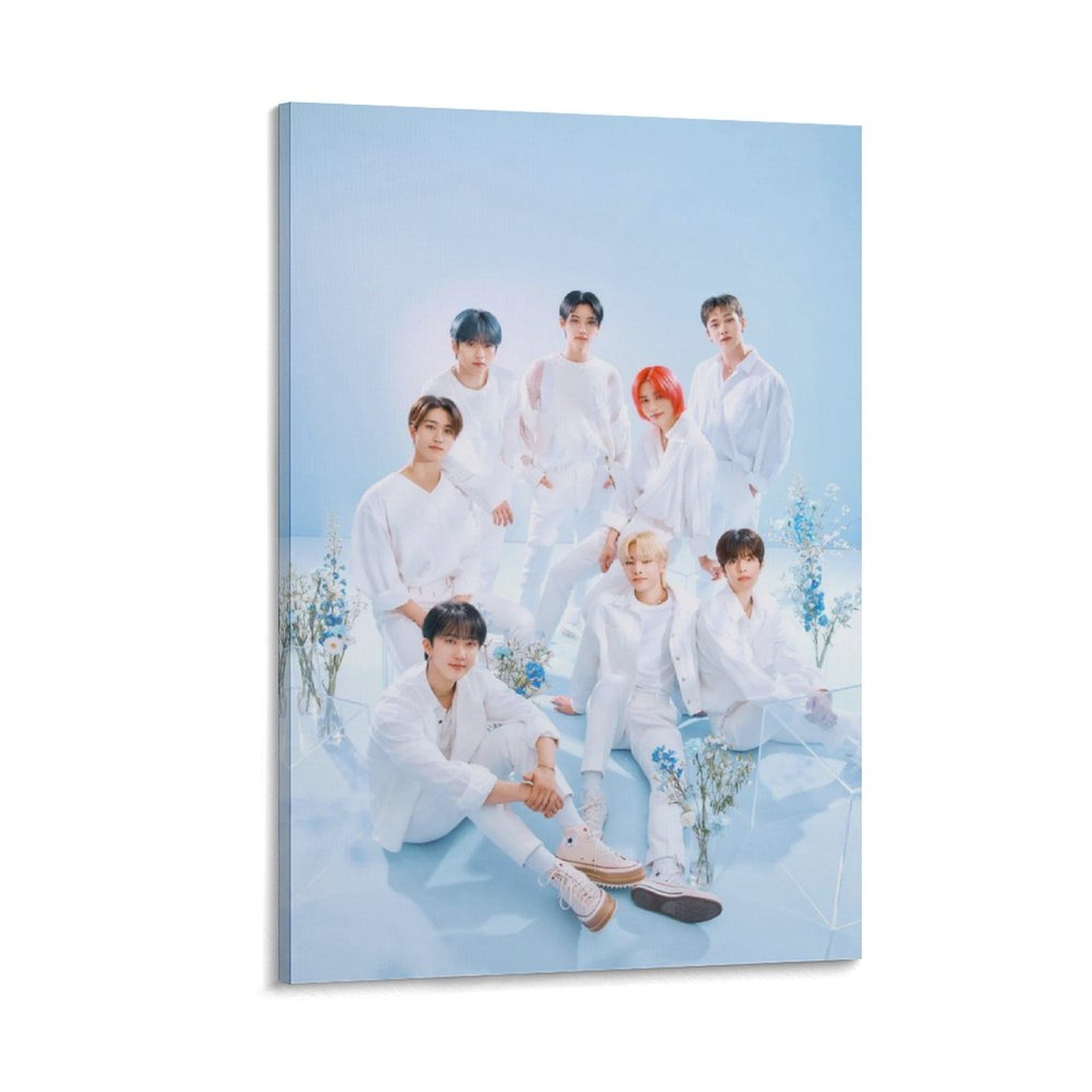 Poster - Stray Kids Artworks Canvas Poster Room Aesthetic Wall Art ...