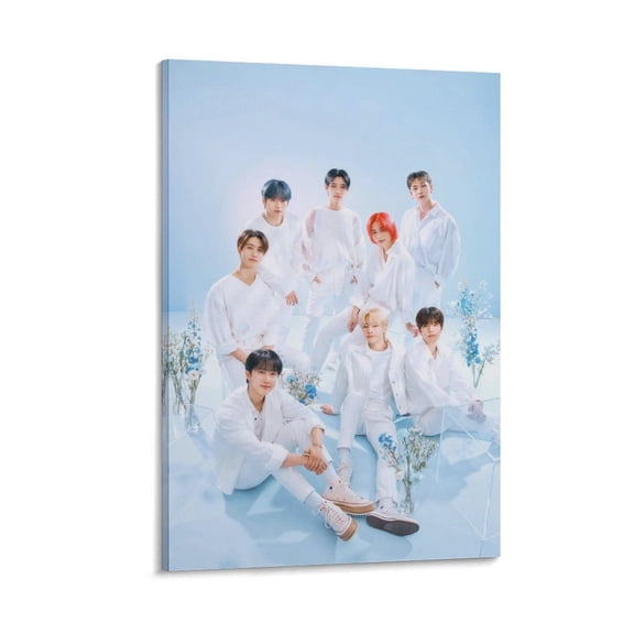 Poster - Stray Kids Canvas Art Poster and Wall Art Picture Print Modern Family bedroom Decor Posters 24x36inch(60x90cm)