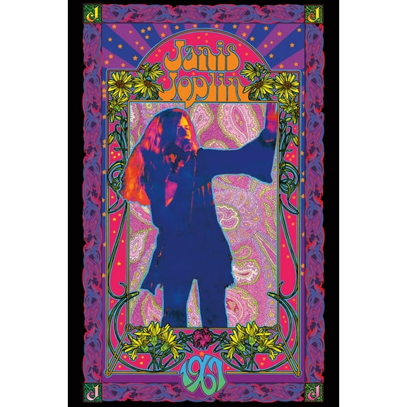 Poster - Studio B - 24X36 Janis Joplin - 1967 Poster Wall Art N241428