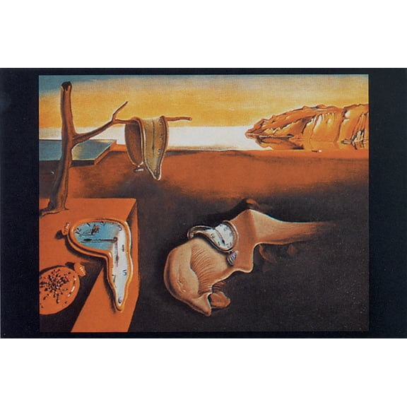 Poster - Studio B - Dali - Persistance of Memory 23"x35" Wall Art p2334
