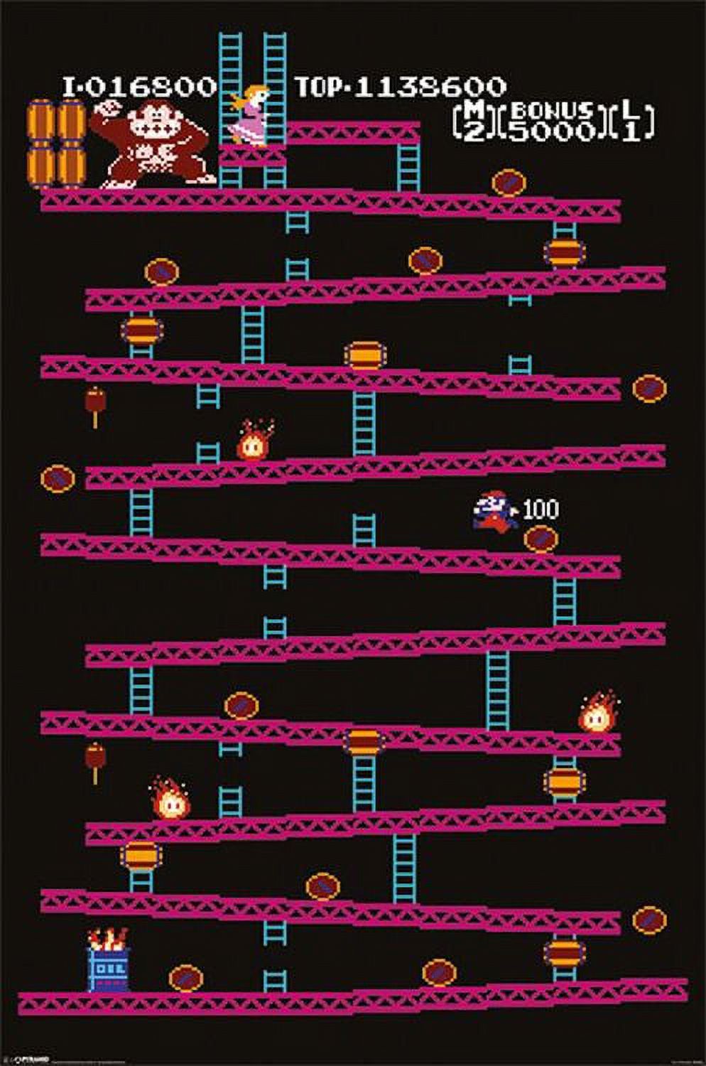 Poster Studio B Donkey Kong Wall Art P3379