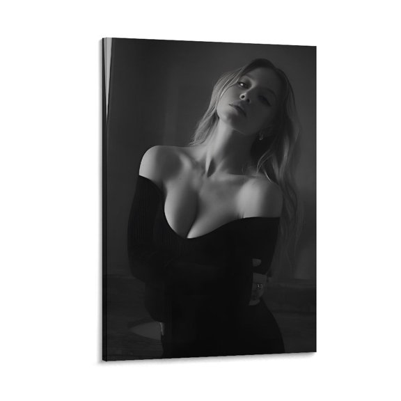 Poster Sydney Sweeney Model Art Sexy Canvas Art Poster and Wall Art Picture Print Modern Family bedroom Decor Posters 20x30inch(50x75cm)