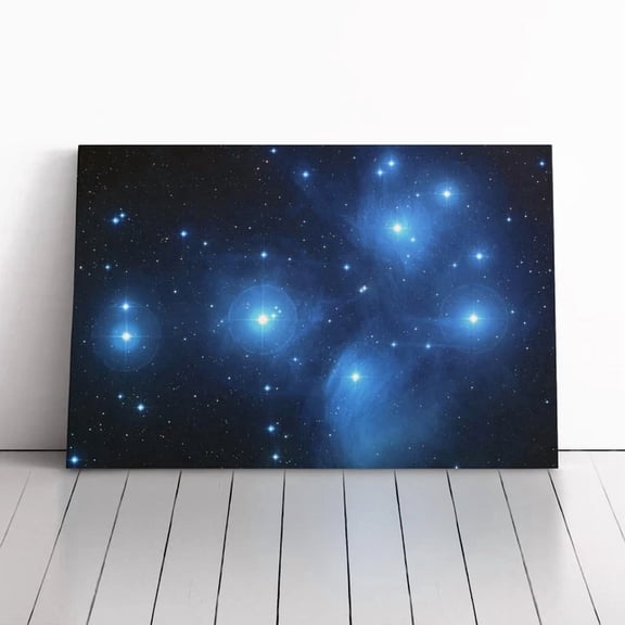 Poster The Pleiades Star Cluster Space Picture Home Decor Home Decor Office Wall Art