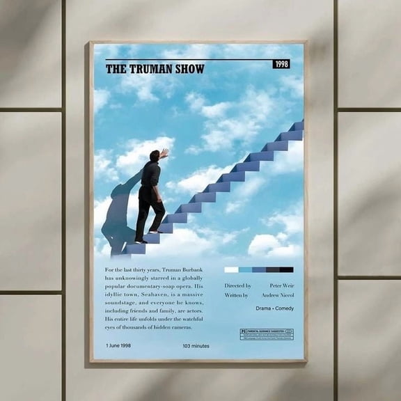 Poster The Truman Show-ZEUS DECOR - 8X12, UNFRAMED