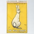 thumbnail image 1 of Poster The Wild Rabbit , 1899 By George Arliss - No Framed, Vintage Wall Art, Trendy Retro Print, Positive Quote Poster, Room Decor, Wall Art, 12x18, 1 of 2